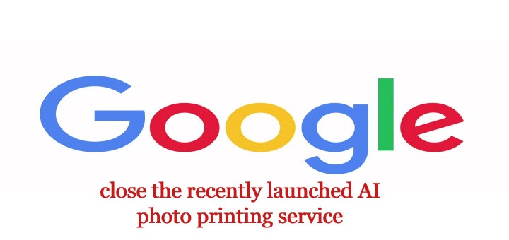 AI photo printing service