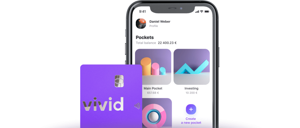 Vivid is a new Competitor bank made on top of Solarisbank